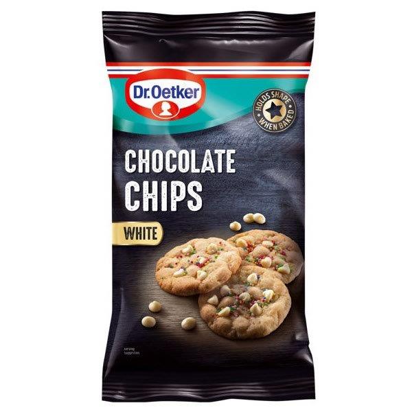 Dr Oetker Chocolate Chips White 100g
